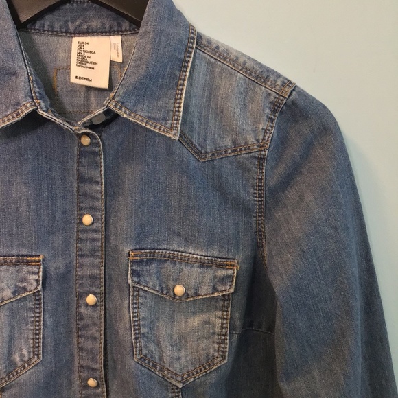 H&M Denim Shirt - Picture 7 of 11